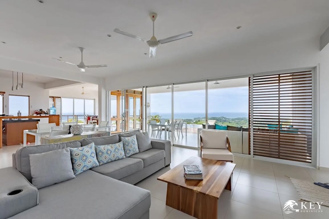 Cosón, Las Terrenas — 6-Bedroom Ocean-View Villa for Sale — Photo 7