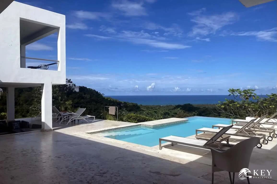 Villa con vista al mar de 5 dormitorios en Parques, Las Terrenas — Foto 1