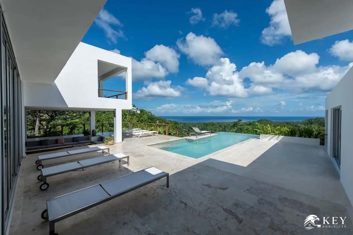 Villa con vista al mar de 5 dormitorios en Parques, Las Terrenas — Foto 11