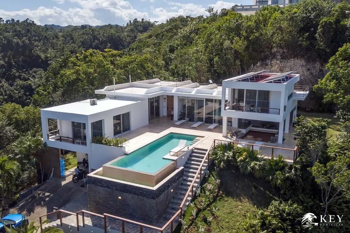 Villa con vista al mar de 5 dormitorios en Parques, Las Terrenas — Foto 12