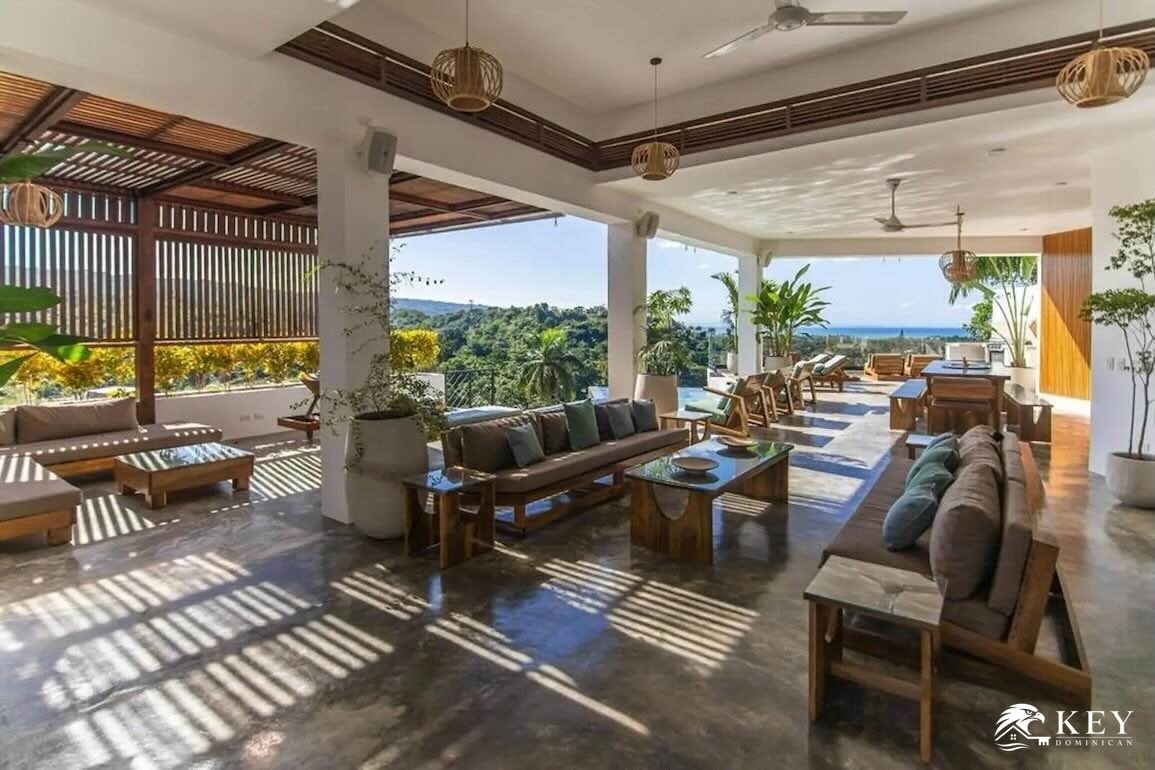 Playa Bonita, Las Terrenas — 7-Bedroom Ocean-View Villa for Sale — Photo 2
