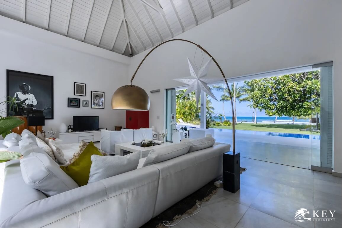 Villa frente a la playa de 6 dormitorios en Playa Cosón, Las Terrenas — Foto 7