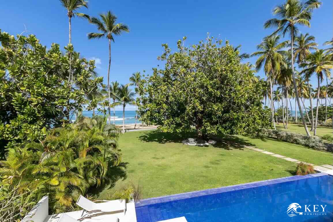 Villa frente a la playa de 6 dormitorios en Playa Cosón, Las Terrenas — Foto 12