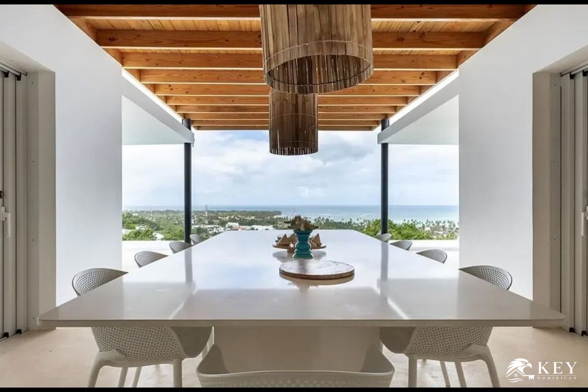 Villa con vista al mar de 5 dormitorios en Las Terrenas, Samaná — Foto 4