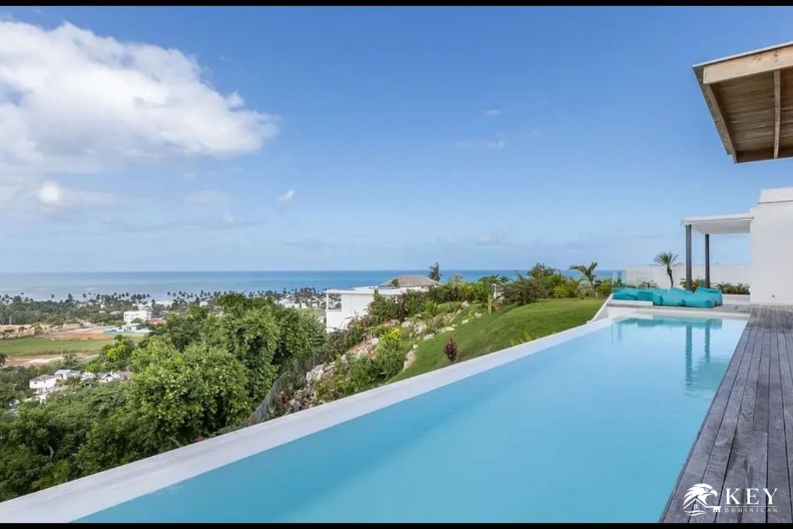 Villa con vista al mar de 5 dormitorios en Las Terrenas, Samaná — Foto 6