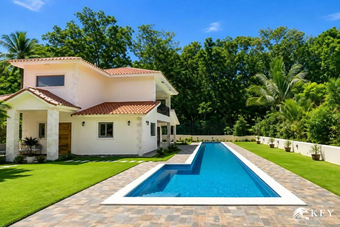 4-Bedroom Villa with Pool for Sale in Perla Marina, Cabarete — Pool