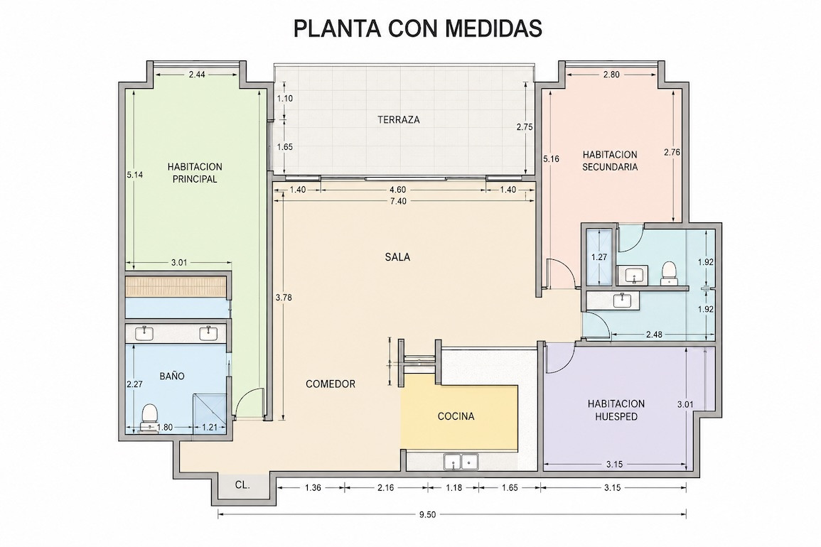 Apartamento de 3 Habitaciones en Venta en Ocean Dream, Cabarete — Foto 2