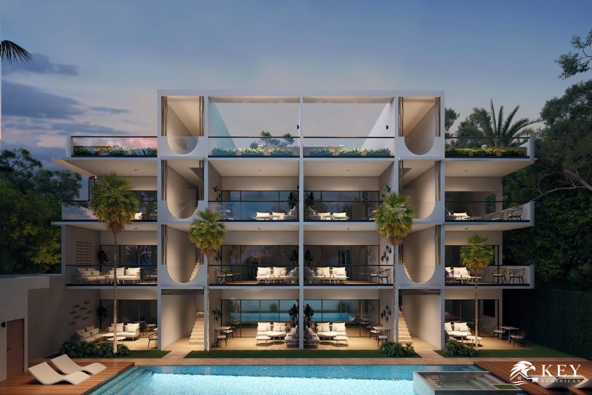 Apartamento en Venta Cerca de Playa Encuentro, Cabarete — Exterior