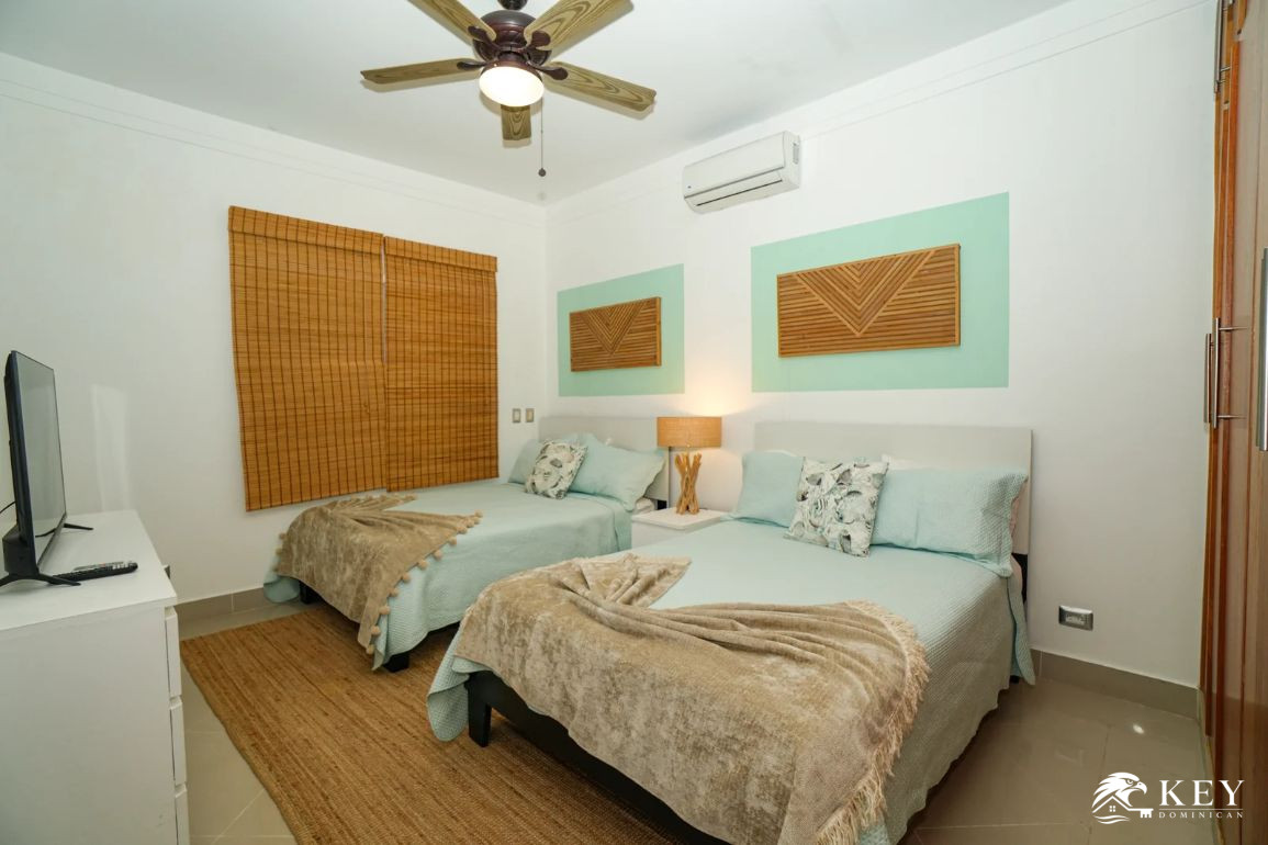 Condo Amueblado de 2 Habitaciones en Cabarete Morning Breeze — Foto 1