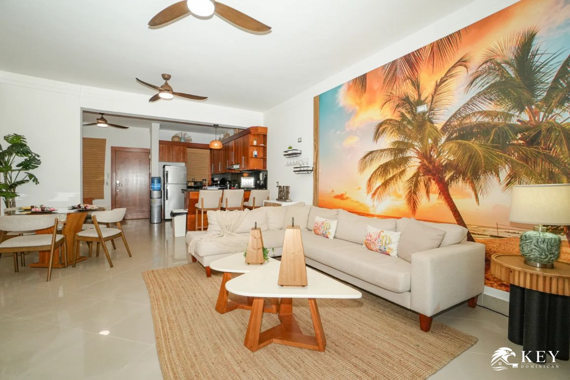 Condo Amueblado de 2 Habitaciones en Cabarete Morning Breeze — Foto 6