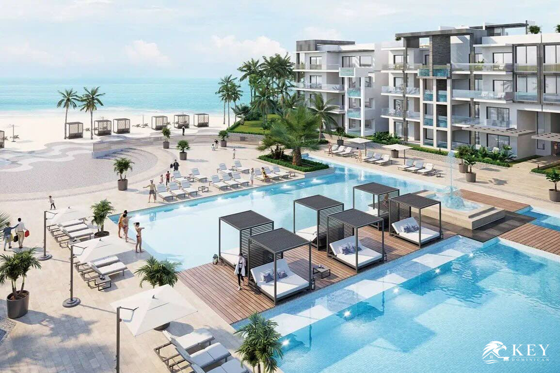 Apartamento de 3 Habitaciones en Ocean Bay Punta Cana — Foto 1