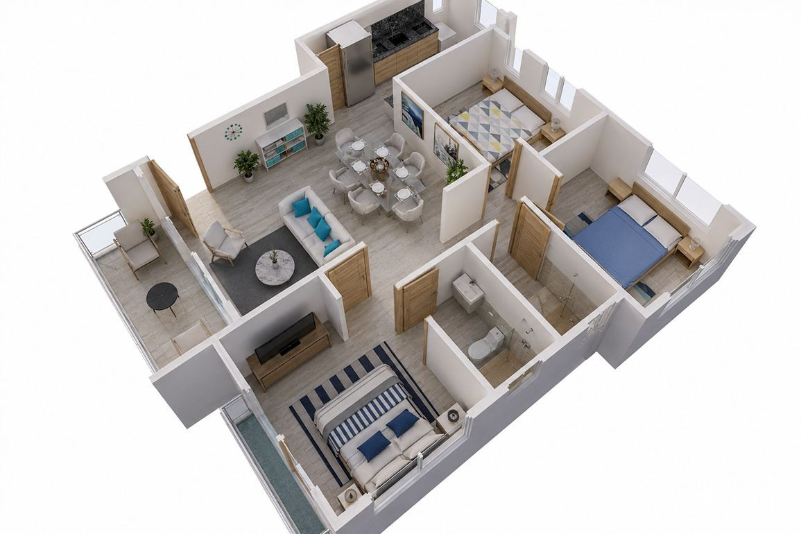 Condo de 3 Dormitorios en Venta en Playa Chiquita Sosúa — Foto 3