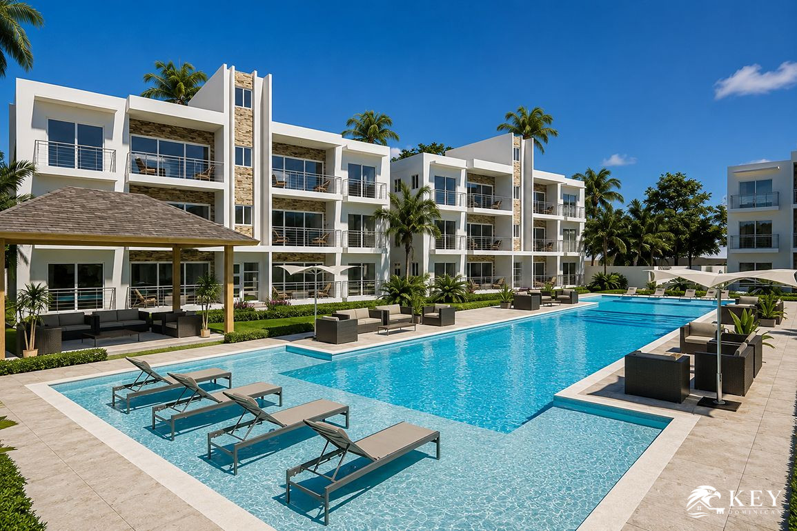 Condo de 3 Dormitorios en Venta en Playa Chiquita Sosúa — Foto 9