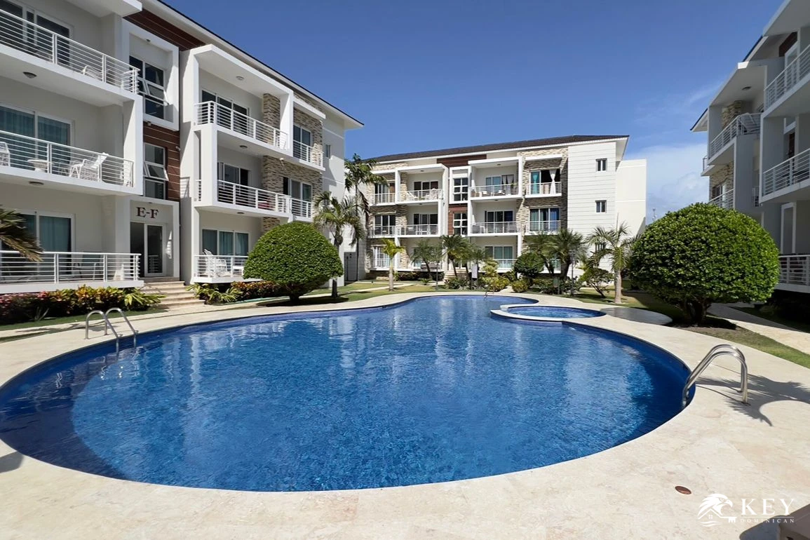 2-Bedroom Penthouse for Sale in Blue Garden, Sosúa — Pool