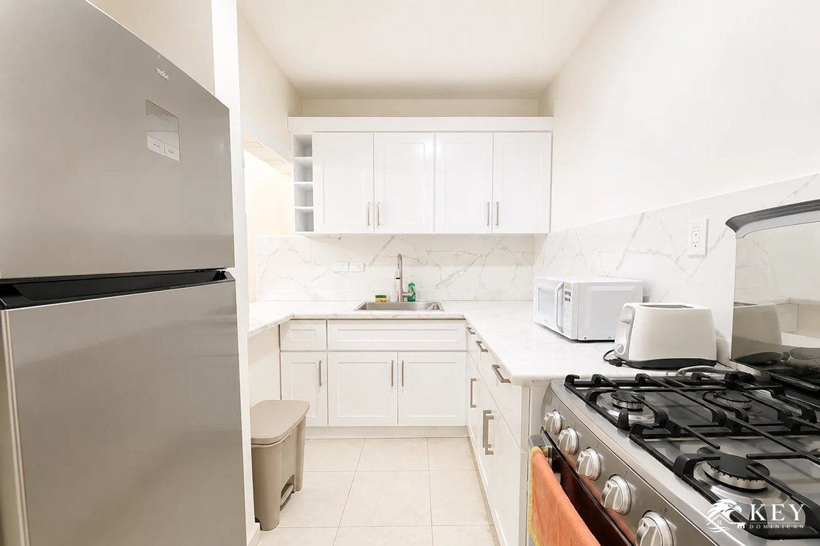 Apartamento de 2 Habitaciones con Vista al Mar en El Batey, Sosúa — Foto 1