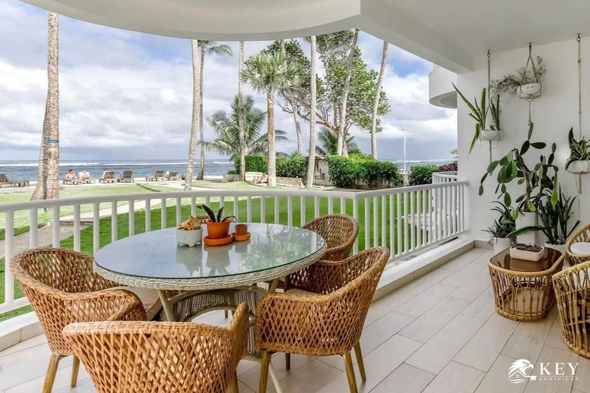 2-Bedroom Oceanfront Condo for Sale in Kite Beach, Cabarete — View