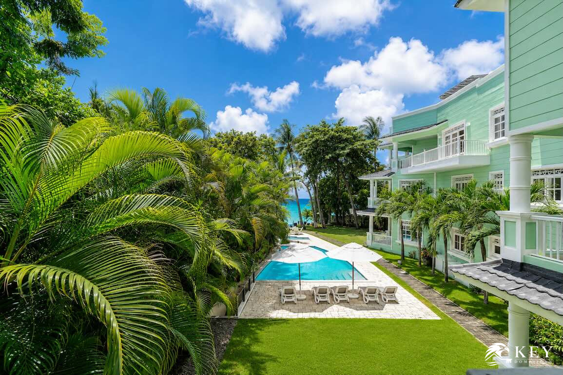 Apartamento en Venta en Las Galerias Sosua Condominium — Piscina