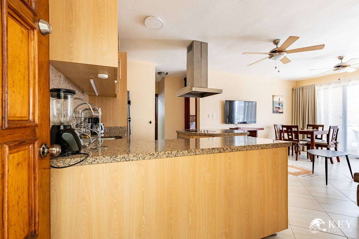 Apartamento Renovado de 1 Habitación en Club Residencial Sosúa — Foto 6