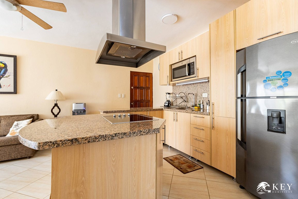 Apartamento Renovado de 1 Habitación en Club Residencial Sosúa — Foto 15