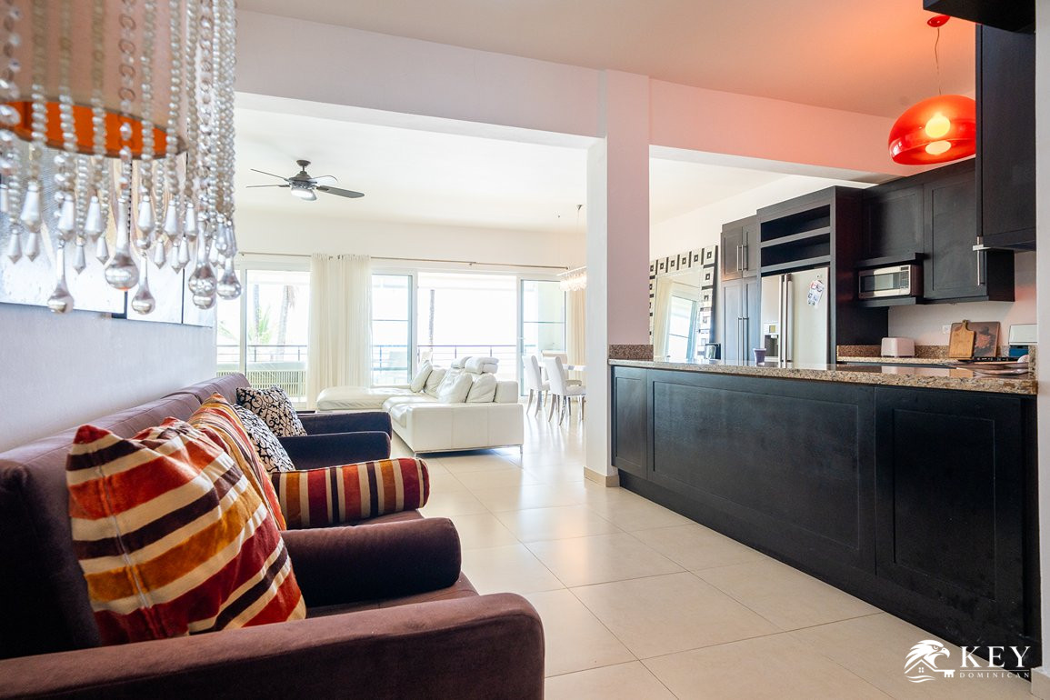 Apartamento de 3 Habitaciones Frente al Mar en Infiniti Blu, Sosúa — Foto 27