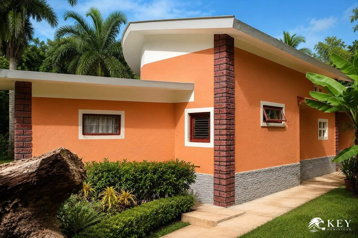 Villa de 4 Dormitorios con Dos Estudios en La Mulata II, Sosua — Exterior