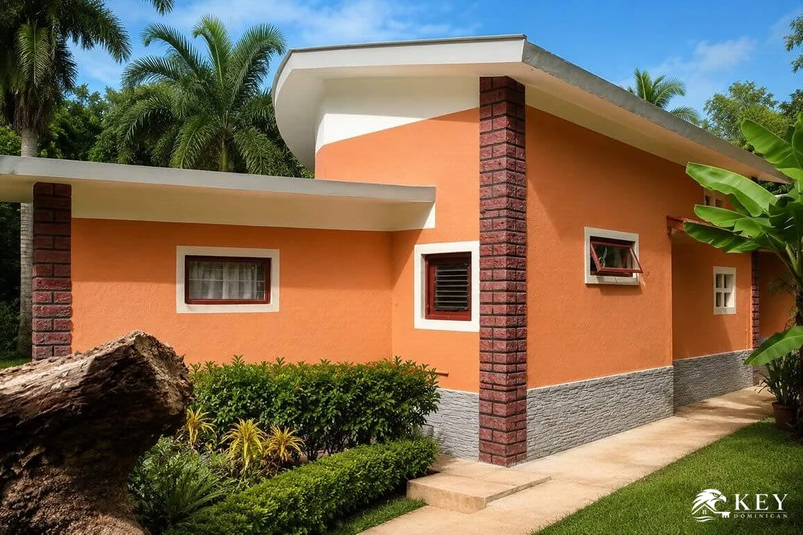 Villa de 4 Dormitorios con Dos Estudios en La Mulata II, Sosua — Exterior