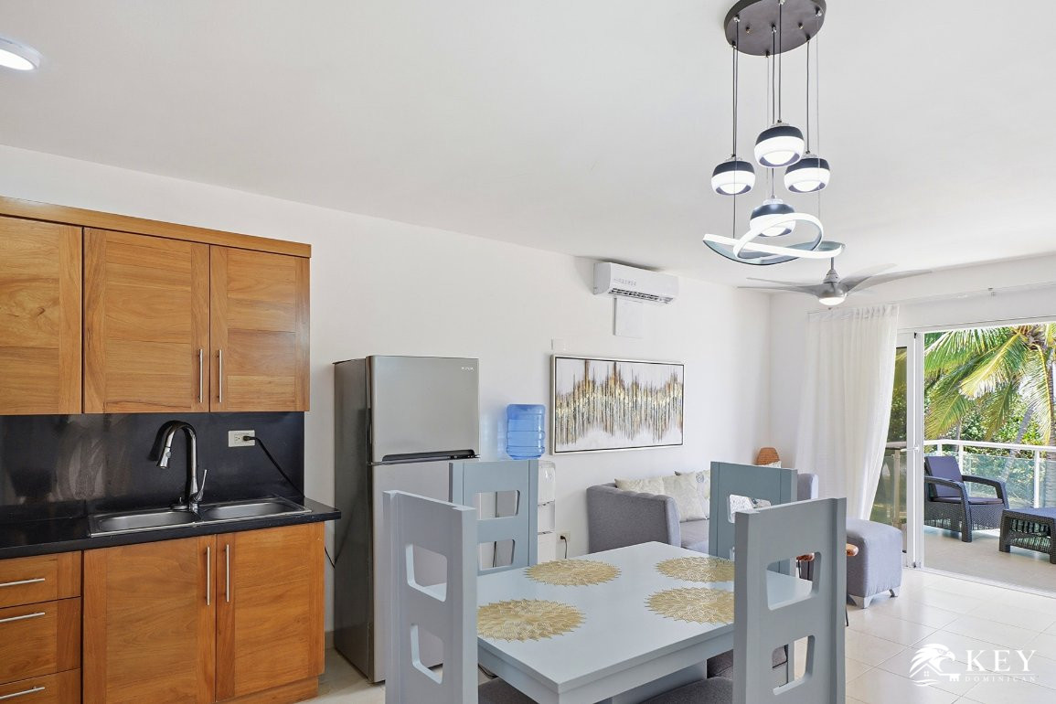 Penthouse de 2 Habitaciones Frente al Mar en Cristamar, Cabarete East — Foto 6