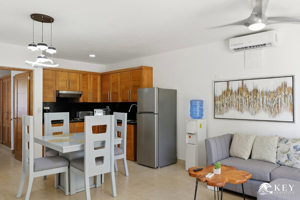 Penthouse de 2 Habitaciones Frente al Mar en Cristamar, Cabarete East — Foto 7