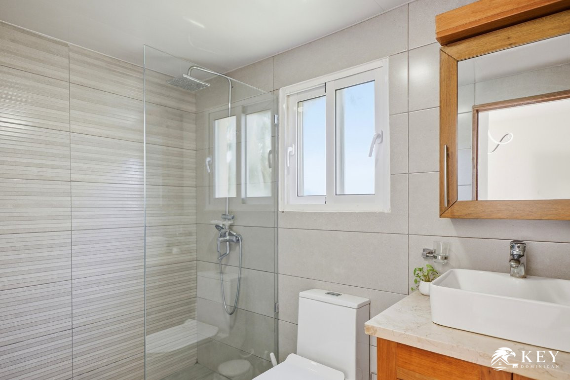 Penthouse de 2 Habitaciones Frente al Mar en Cristamar, Cabarete East — Foto 11