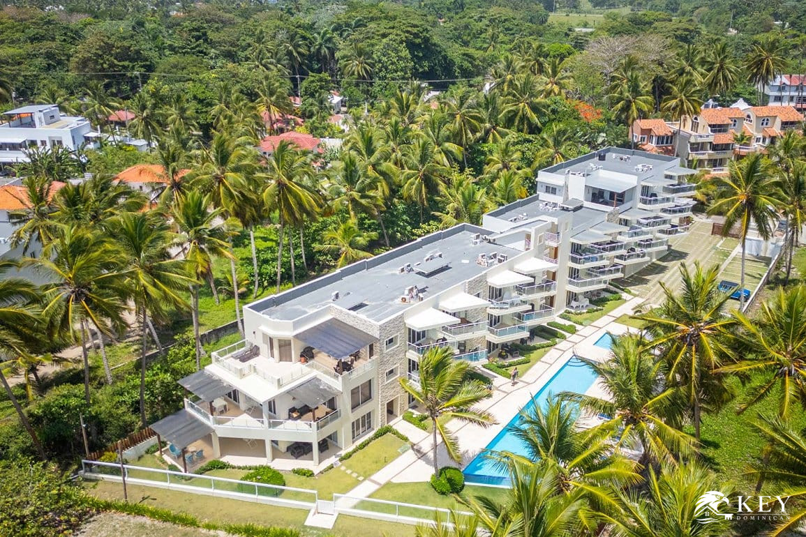 Penthouse de 2 Habitaciones Frente al Mar en Cristamar, Cabarete East — Foto 14