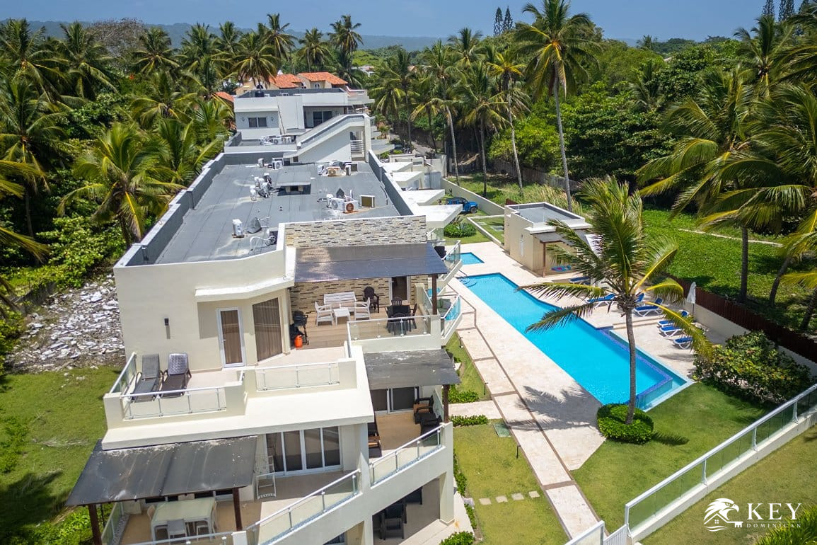 Penthouse de 2 Habitaciones Frente al Mar en Cristamar, Cabarete East — Foto 15