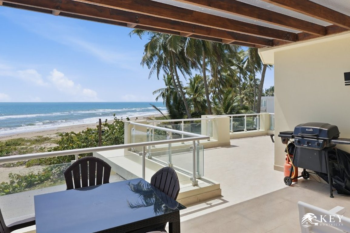 Penthouse de 2 Habitaciones Frente al Mar en Cristamar, Cabarete East — Foto 16