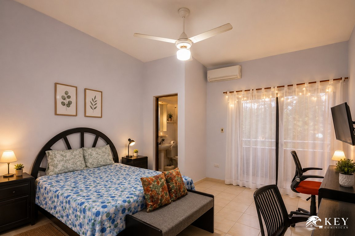 Apartamento de 2 Habitaciones en Venta en Plaza Europa, Sosúa — Foto 4