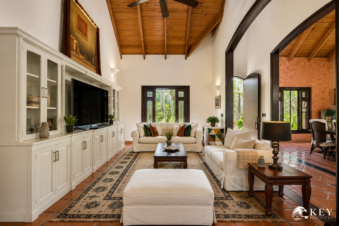Villa Frente al Mar de 5 Habitaciones en Cabarete — Foto 1