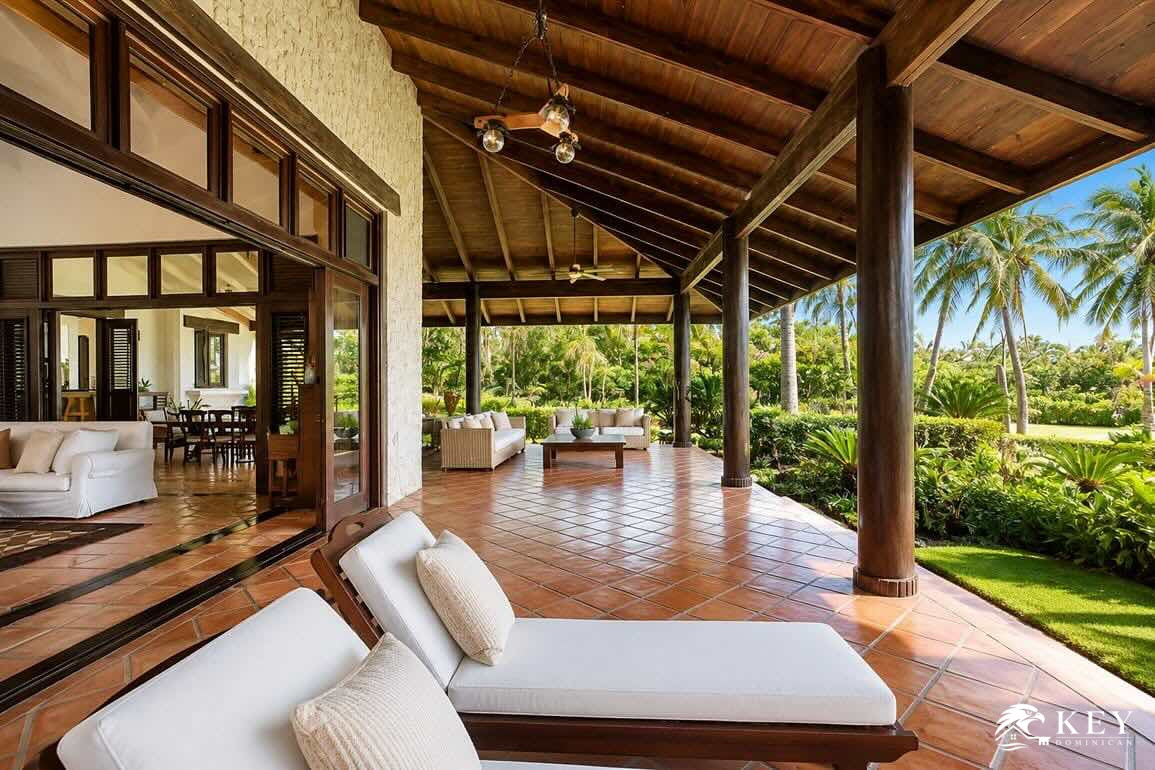 Villa Frente al Mar de 5 Habitaciones en Cabarete — Foto 2