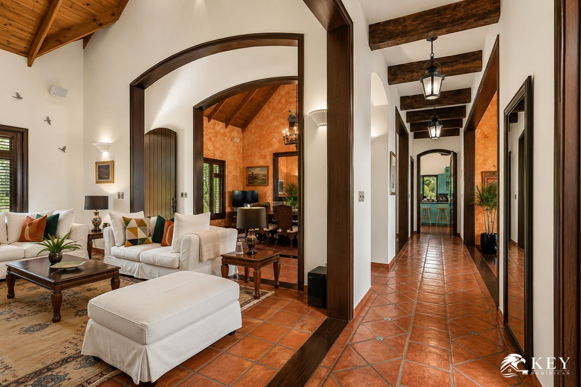 Villa Frente al Mar de 5 Habitaciones en Cabarete — Foto 8