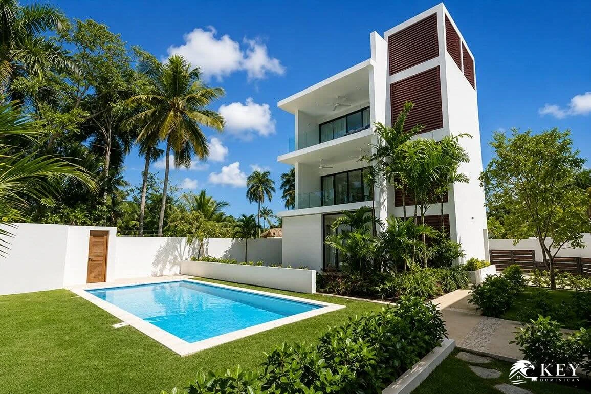 Penthouse Dúplex de 2 Habitaciones en Venta en Las Terrenas — Piscina