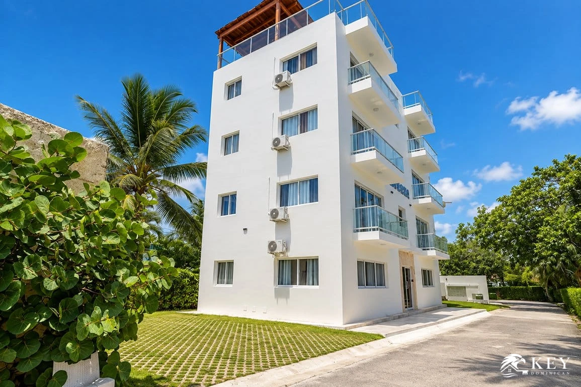 Apartamento de 1 Habitación en Venta en Playa Laguna, Sosúa — Foto 1
