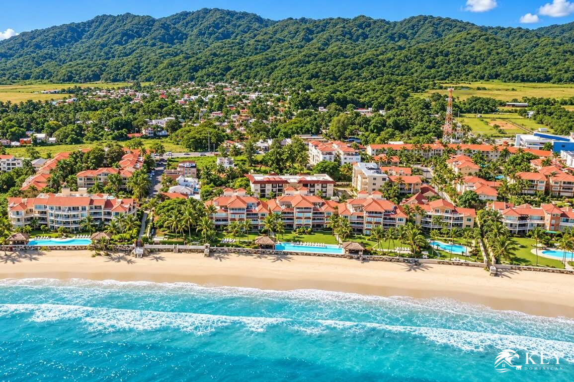 Ocean Beach Apartment for Sale in Cabarete with Ocean Views — View