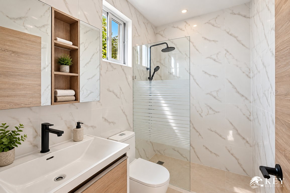 Apartamento Nuevo de 1 Habitación en Venta en Cabarete Centro — Foto 3
