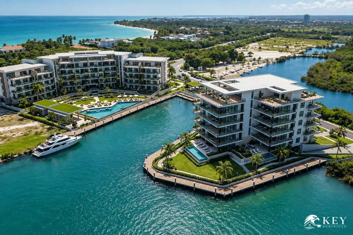 Apartamentos en Venta en Porto Navio, Cap Cana Marina — Vista