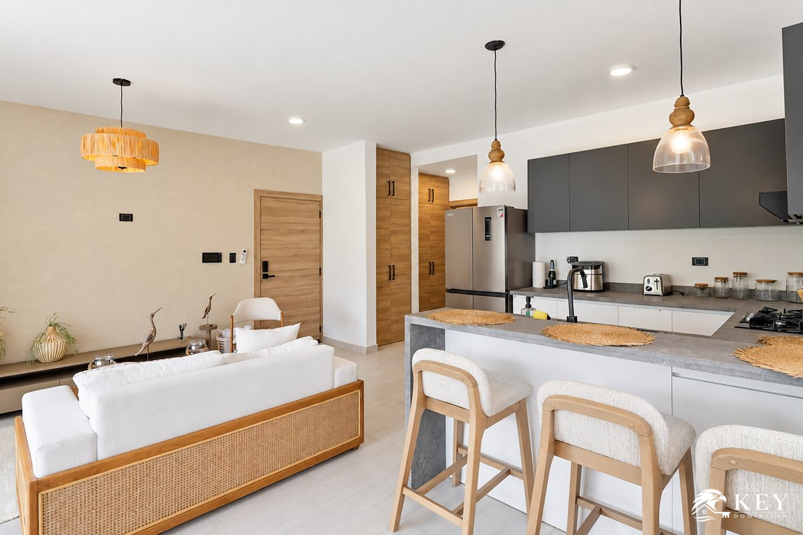 Penthouse de 1 Dormitorio en Venta en Playa Encuentro, Cabarete — Foto 8