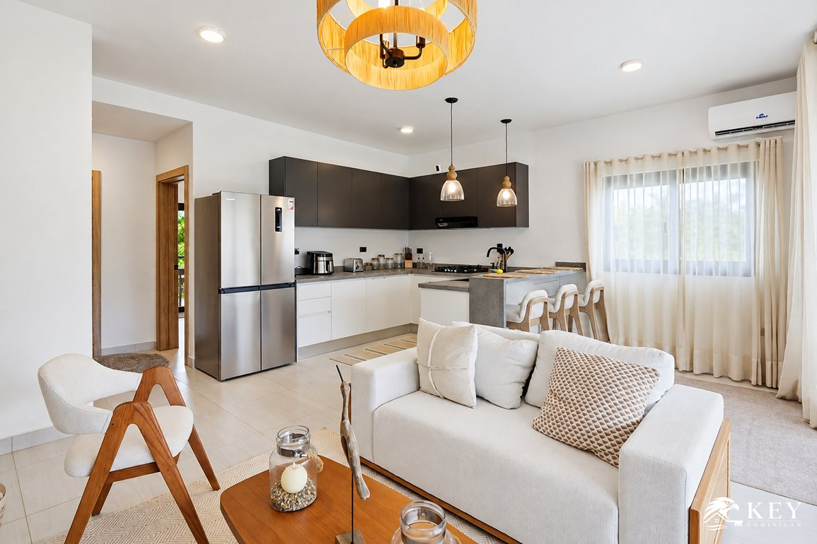 Penthouse de 1 Dormitorio en Venta en Playa Encuentro, Cabarete — Foto 9