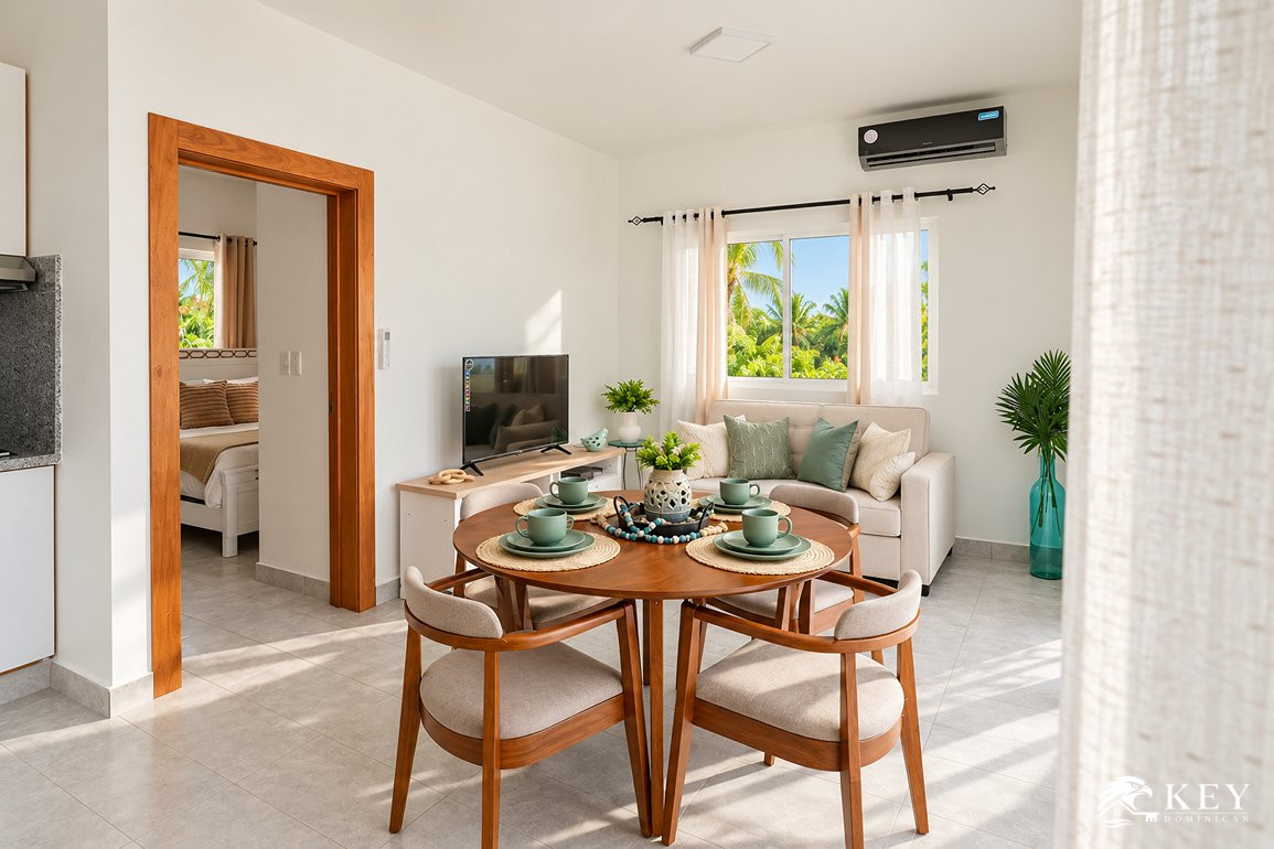 Apartamento Amueblado de 1 Dormitorio en Venta en Sosúa — Foto 4
