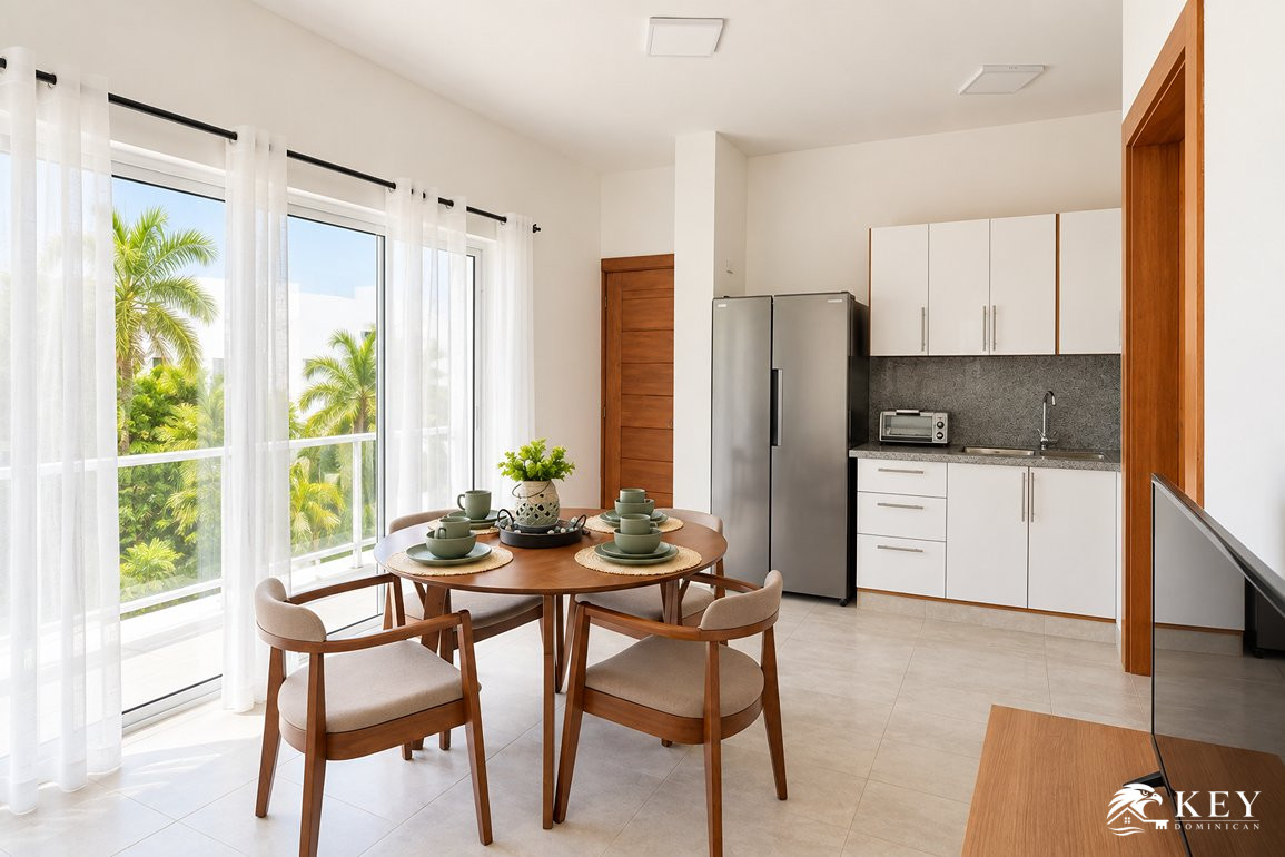 Apartamento Amueblado de 1 Dormitorio en Venta en Sosúa — Foto 8