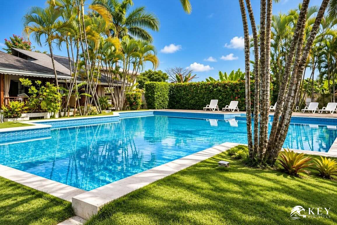 2-Bedroom Villa for Sale in Residencial India Canela, Las Terrenas — Pool