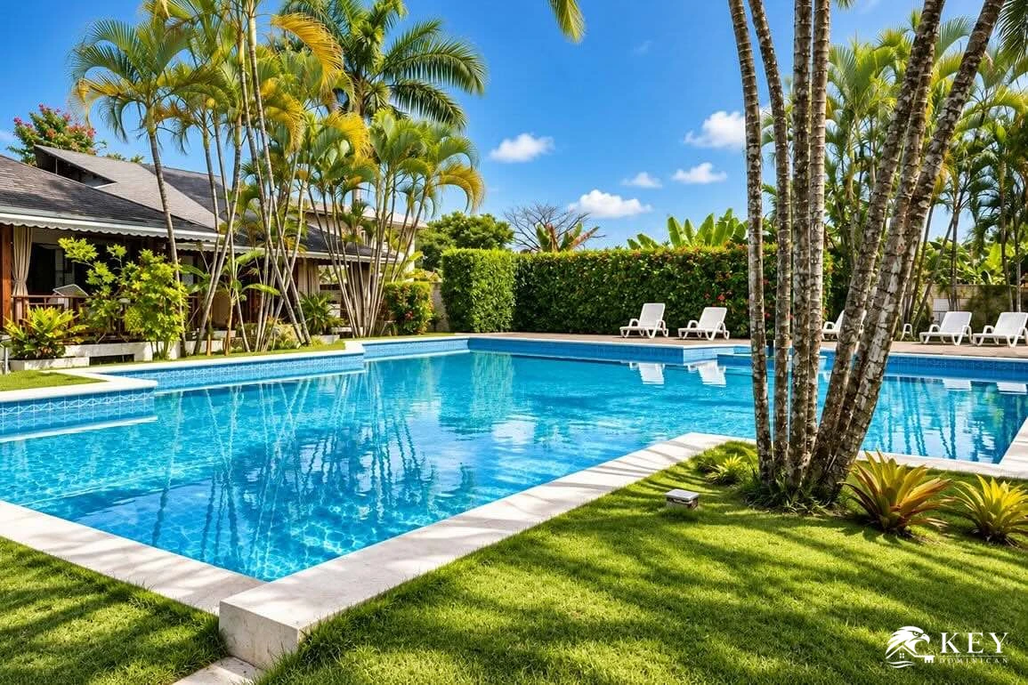 2-Bedroom Villa for Sale in Residencial India Canela, Las Terrenas — Pool