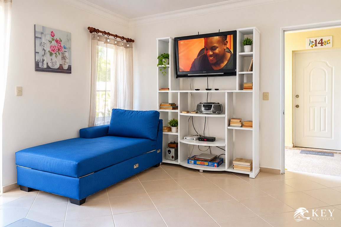Apartamento de 1 Habitación en Venta en Garden Condos, Sosúa — Foto 5
