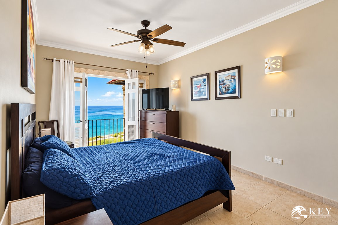 Apartamento de 2 Habitaciones Frente al Mar en La Puntilla, Sosúa — Foto 4