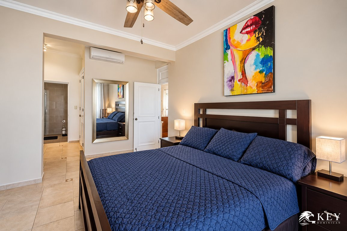 Apartamento de 2 Habitaciones Frente al Mar en La Puntilla, Sosúa — Foto 5